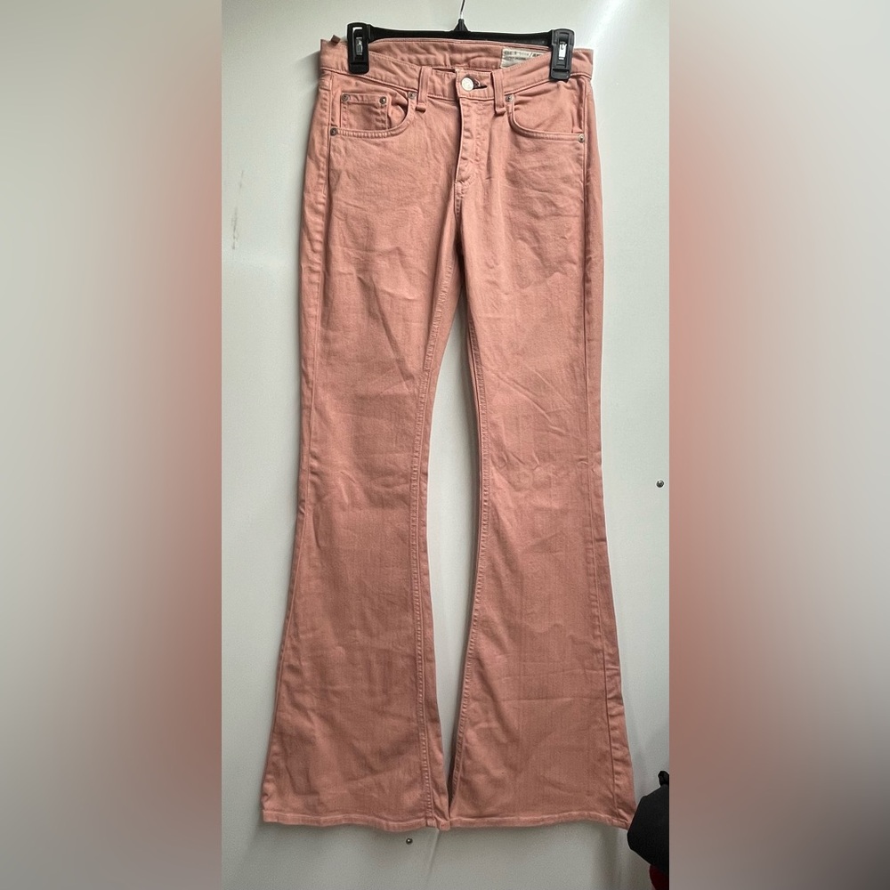 Rag & Bone NEW High rise bell denim jeans size 27 women’s - Picture 2 of 9